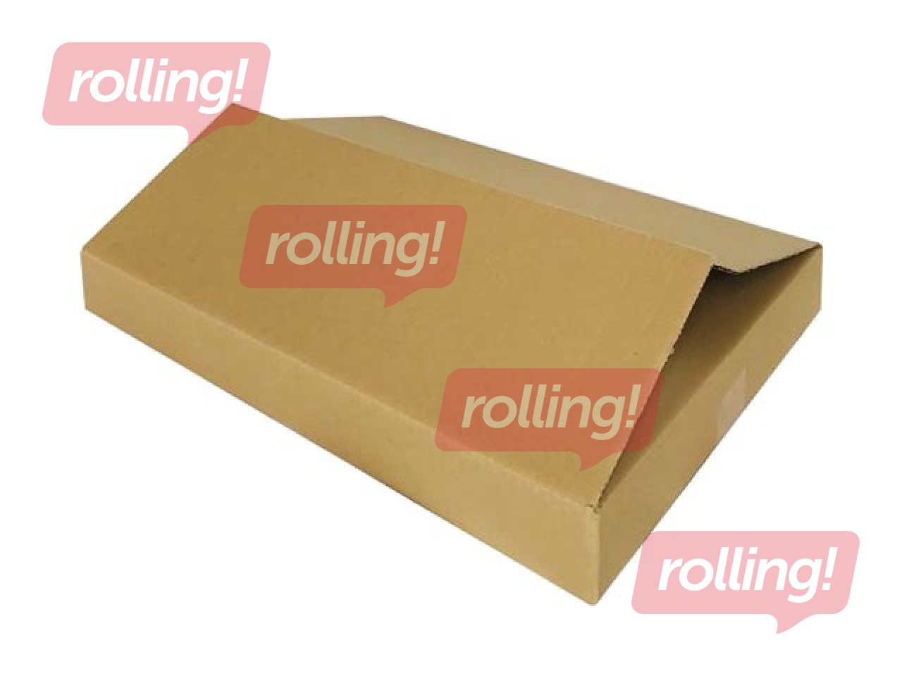 Kartona kaste pakomātiem, S izmērs, 580x380x75mm, brūna