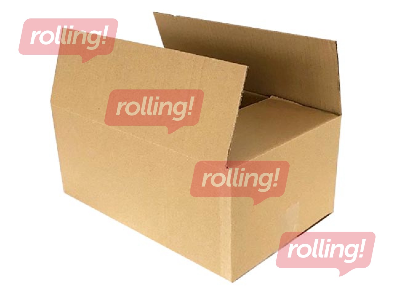 Kartona kaste pakomātiem, 1/2 M izmērs, 380x250x170mm, brūna
