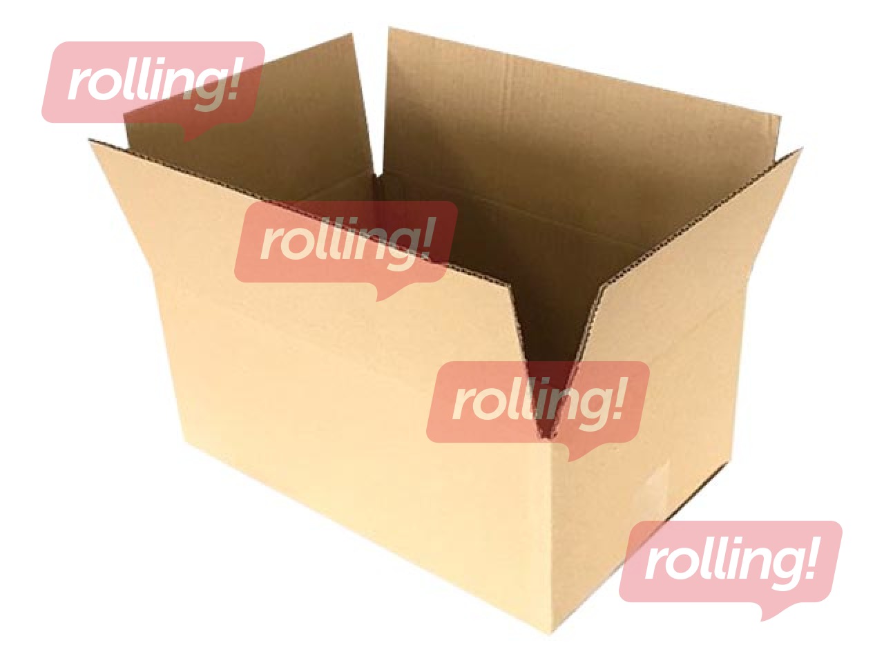 Kartona kaste pakomātiem, 1/2 M izmērs, 380x250x170mm, brūna