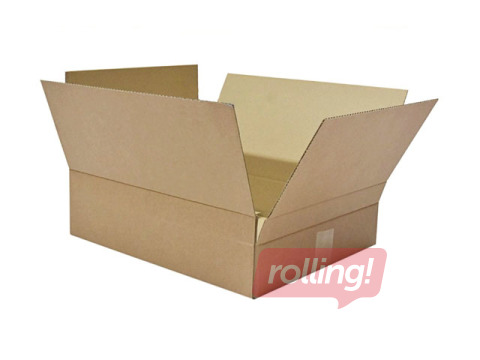 Kartona kaste pakomātiem, 1/2 S/M izmērs, 400x320x110/70mm, brūna