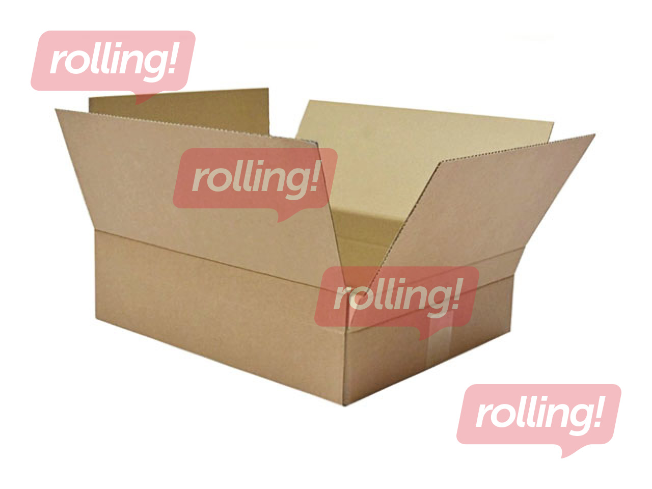 Kartona kaste pakomātiem, 1/2 S/M izmērs, 400x320x110/70mm, brūna
