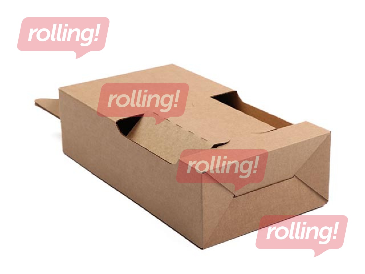 Cardboard box for two 0.5L bottles