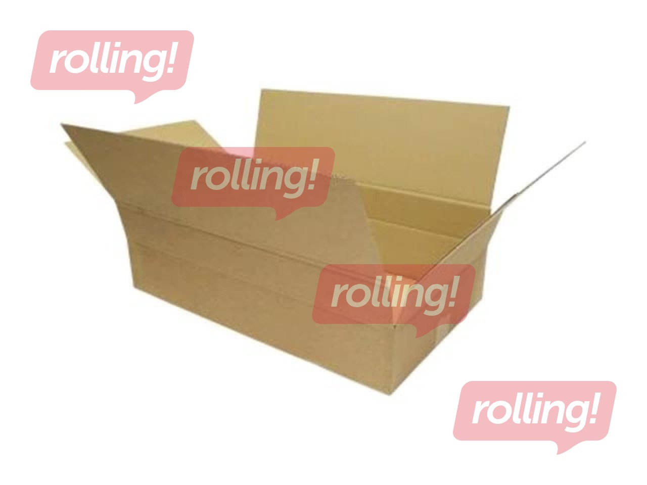 Kartona kaste pakomātiem, M/L izmērs, 580x350x170/110mm, brūna