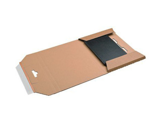 Gofrēta kartona kaste, kalendāram, brūna, 602x428x10mm