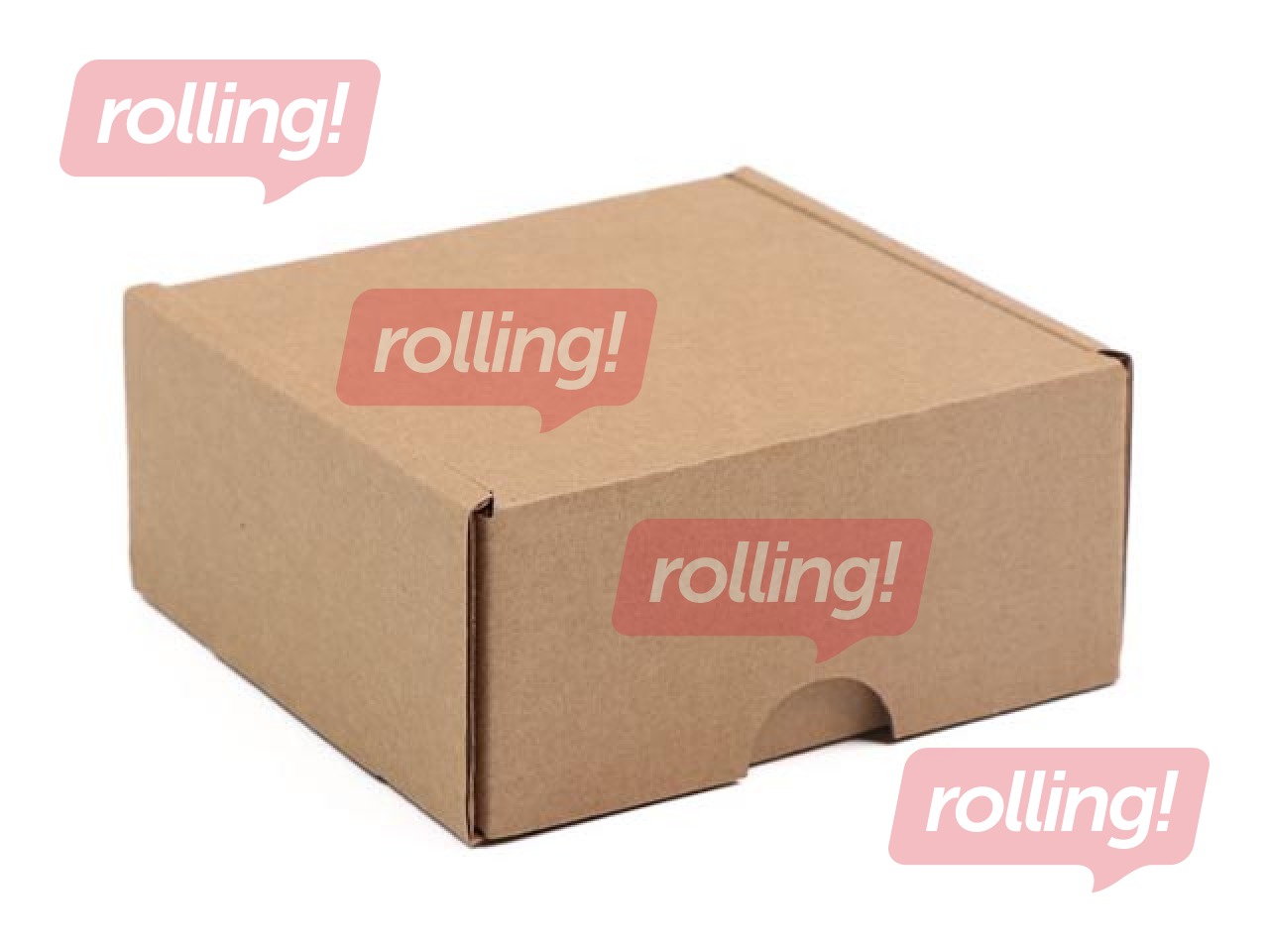 Gofrēta kartona kaste ar atlokāmu vāku, XS pakomātam, brūna, 150x120x60mm