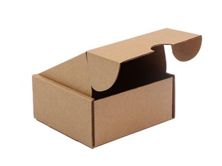 Gofrēta kartona kaste ar atlokāmu vāku, XS pakomātam, brūna, 150x120x60mm