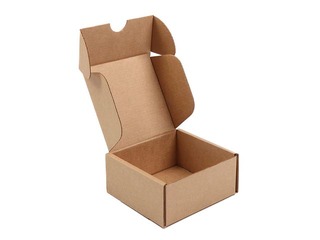 Gofrēta kartona kaste ar atlokāmu vāku, XS pakomātam, brūna, 150x120x60mm
