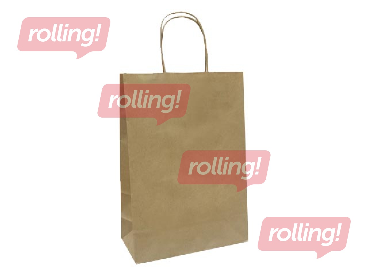 Kinkekott, paberist, pruun, 220x100x310mm