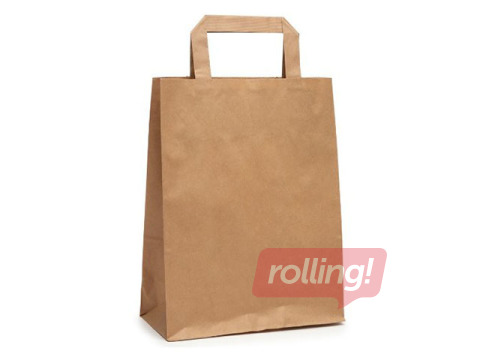 Paberkott sangadega, 260x120x350mm, pruun