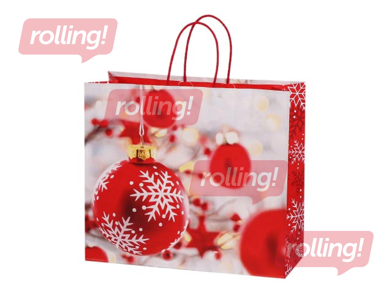 Gift bag with handles, 220x100x270mm