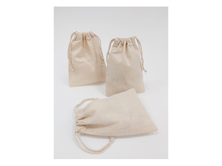 Pingutusnööriga kott, 100% puuvill, 100x140mm