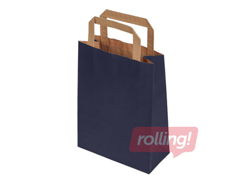 Paberkott sangadega, sinine, 180x80x240mm