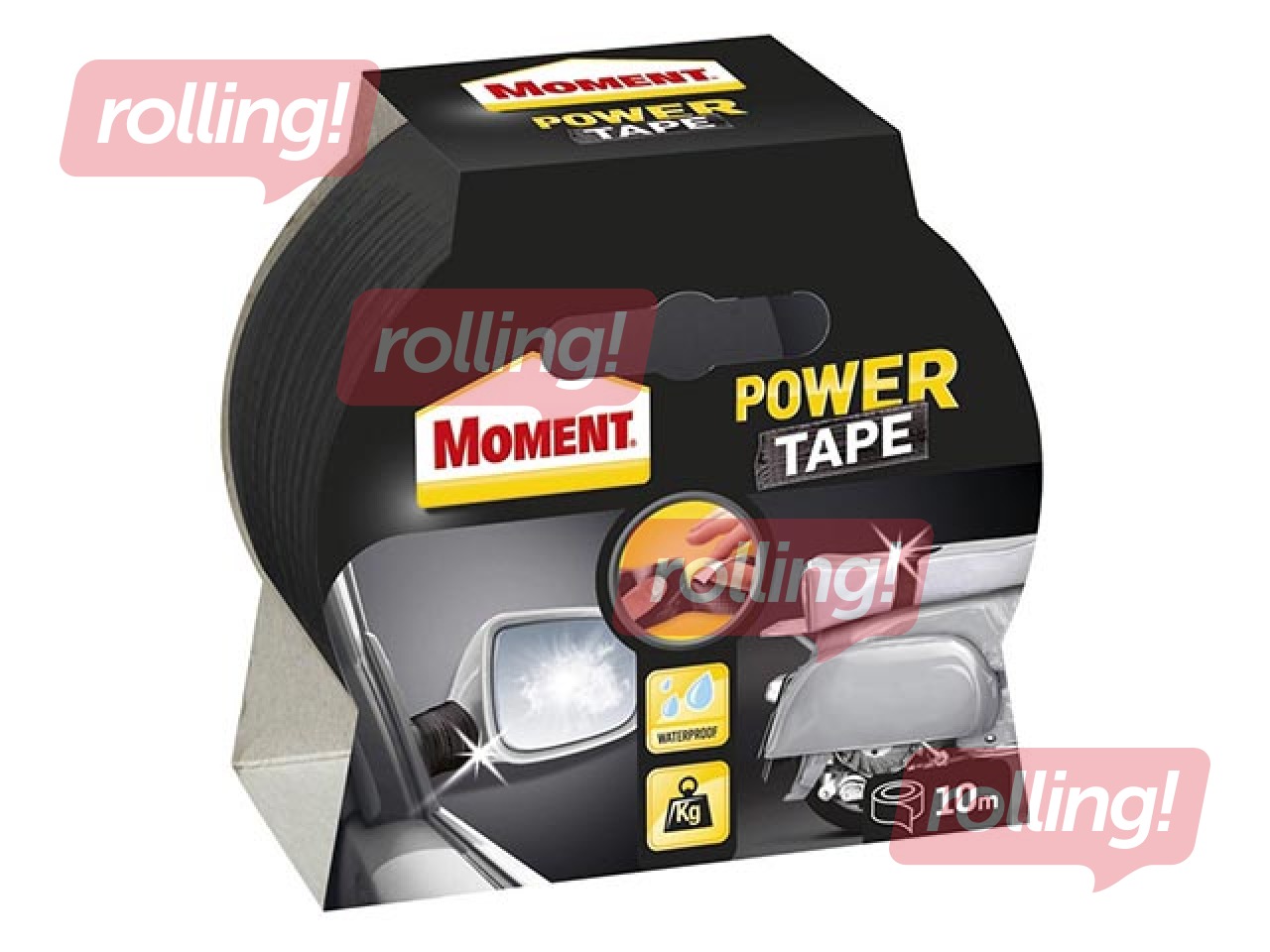 Teip Moment Power 5 cm x 10 m, must