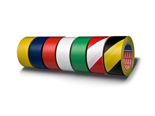 Floor marking tape tesaflex®,  50 mm x 33m, PVC, yellow