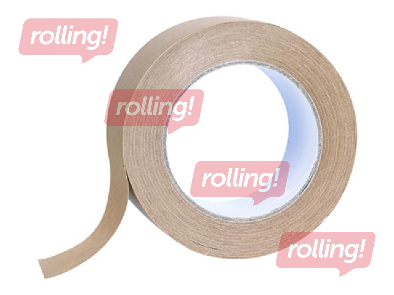 Papīra iepakojuma līmlente Concorde Eco 50mmx50m, brūna