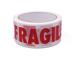 Packaging tape Fragile, 48x66m