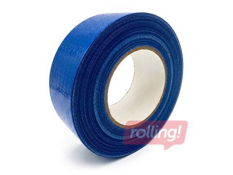 Клейкая лента Duct Tape, синяя, 50мм x 50м