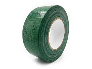 Клейкая лента Duct Tape, зелёная, 50мм x 50м