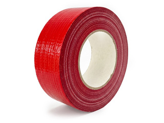 Duct Tape, red, 50mm x 50m