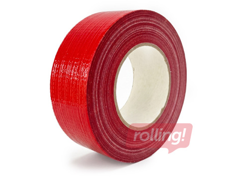 Līmlente Duct Tape, sarkana, 50mm x 50m
