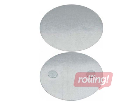 Magnet mounting plate for smoke detector