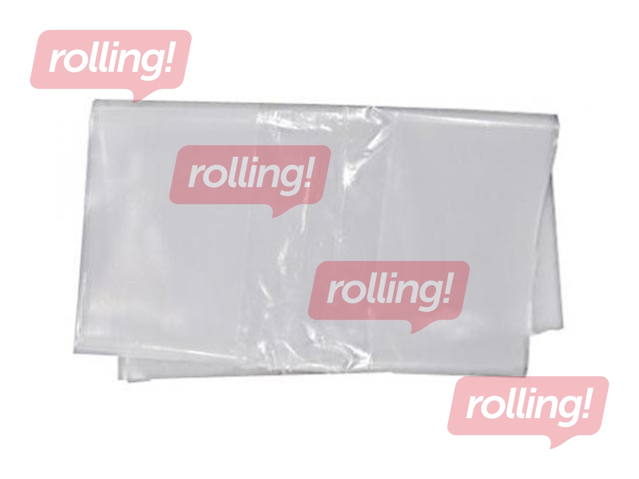 Мешок из ПЕ 60 x 100 см, 1 шт., 100 мик., прозрачный