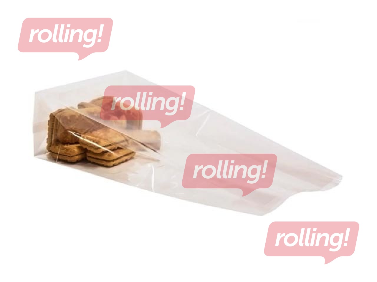 Пакеты с широким дном, ОРР, 120x60x250мм, 40 my, OPP, прозрачные, 50 шт