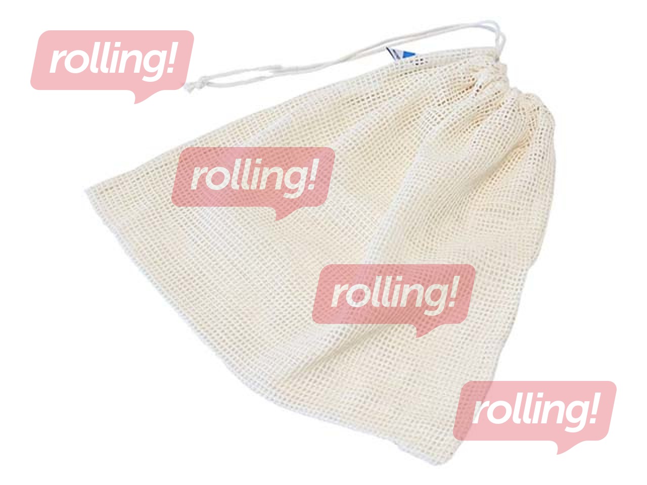Mesh bag, 28 x 33 cm, thickness 240g/m2, natural white