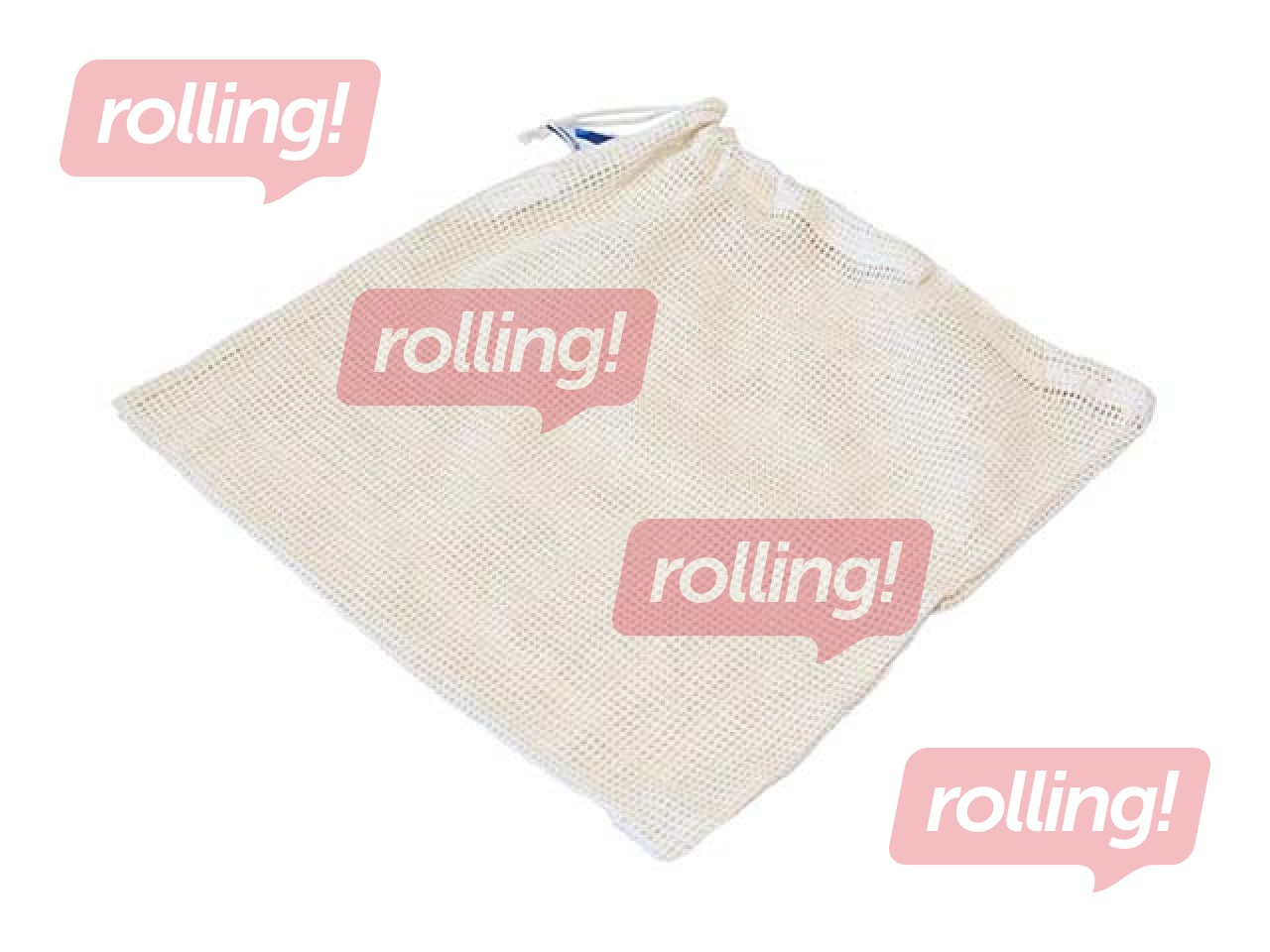 Mesh bag, 28 x 33 cm, thickness 240g/m2, natural white