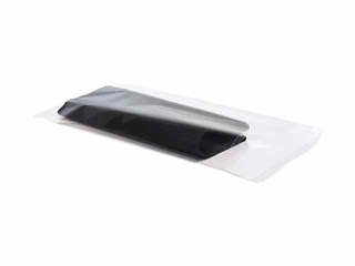 Bags without handles, with adhesive strip, polypropylene, 40x55cm, transparent, 50 pcs