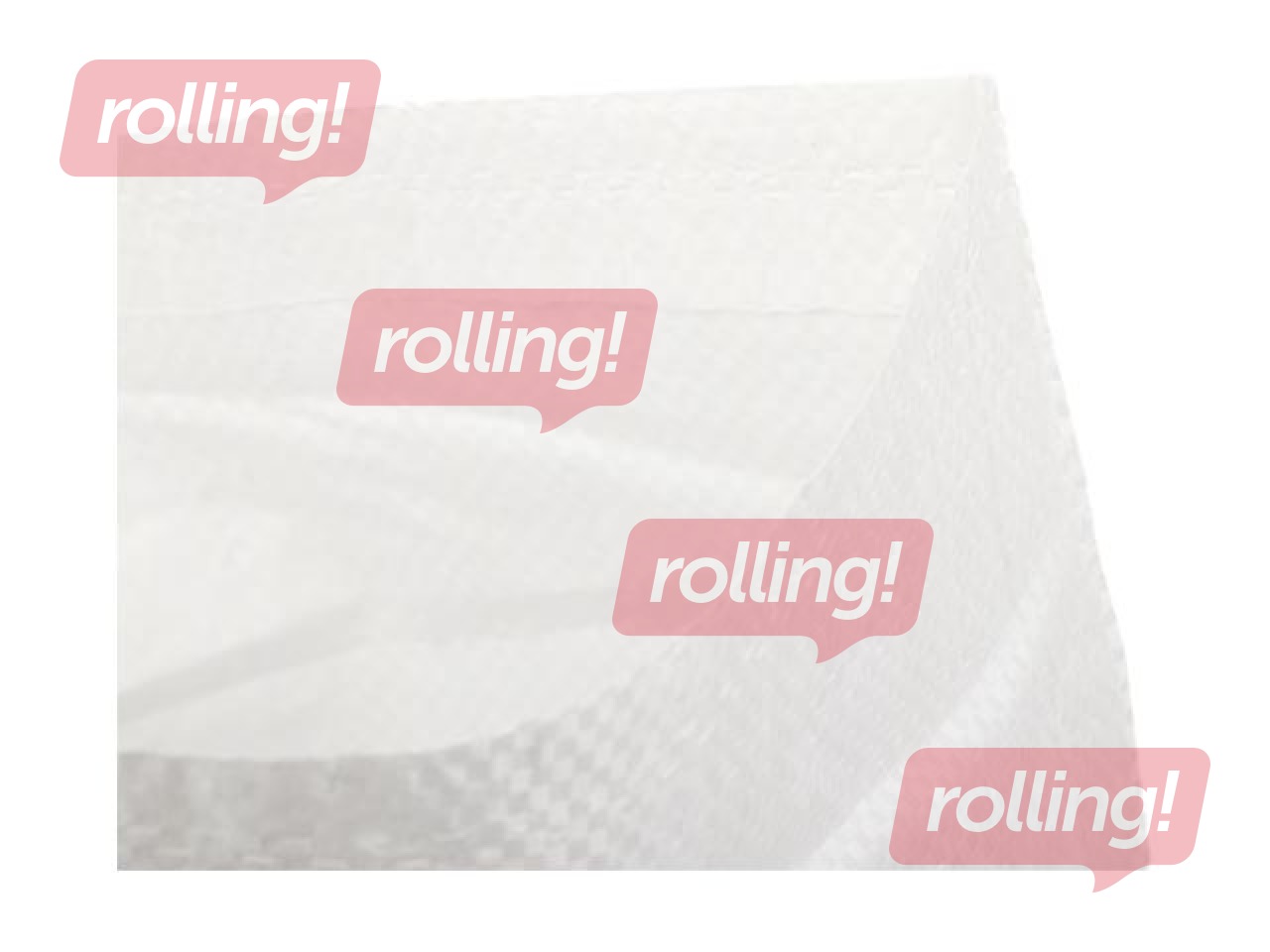 Polipropilēna maiss 60x110cm, balts