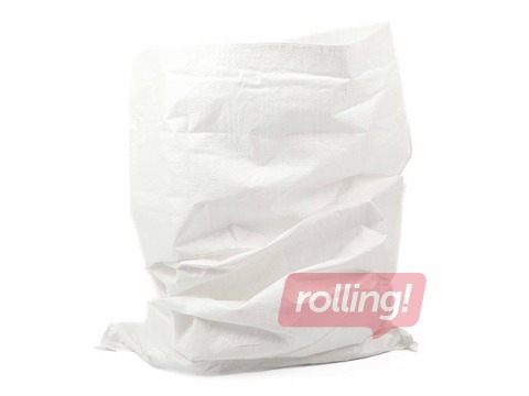 Polypropylene bag, 60x110cm, white