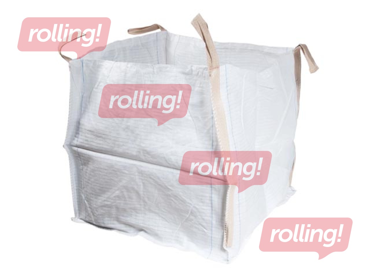 Polipropilēna maiss, Big Bag 4-cilpu, 90x90x90 cm