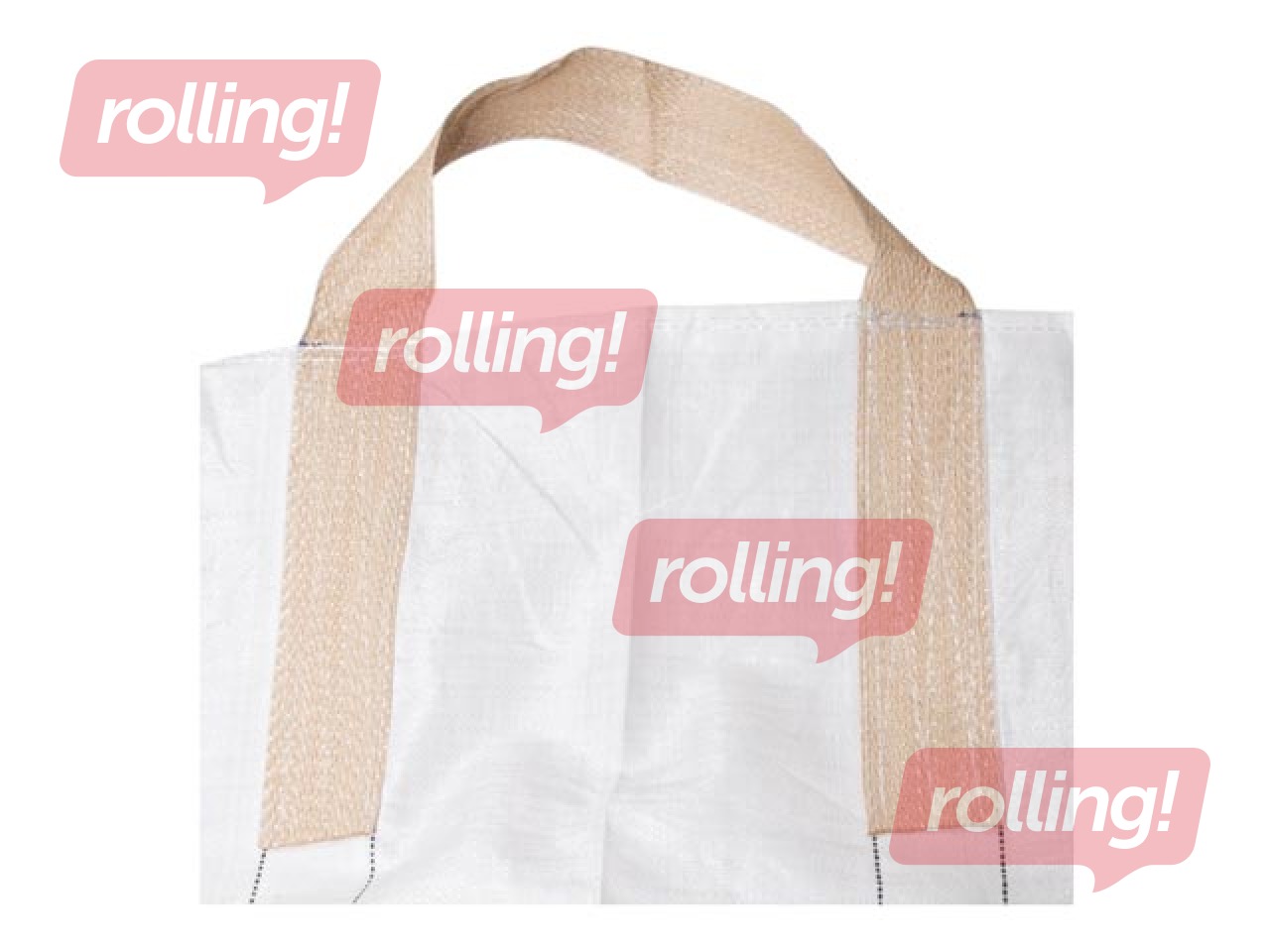 Polipropilēna maiss, Big Bag 4-cilpu, 90x90x90 cm