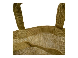 Сумка с ручками, джутовая ткань, 400x430мм