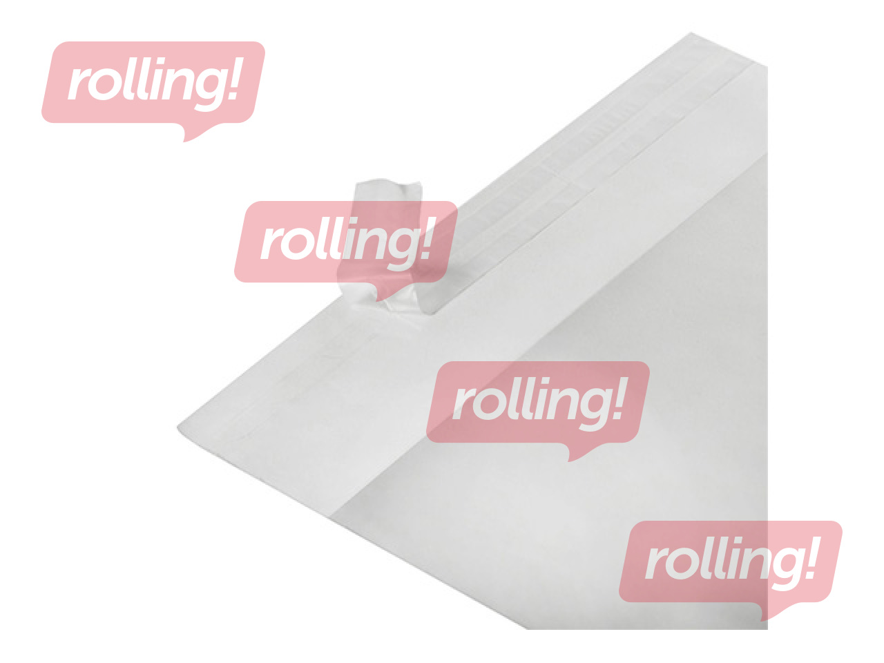 Isekleepuva sulguriga kotid, BOPP, läbipaistvad, 16x22cm, 200tk