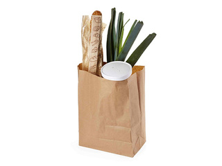 Paper bags, brown, 220x100x280mm, 250pcs