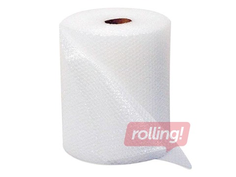 Plēve ar burbuļiem, 50 cm x 100 m, 80mikr.