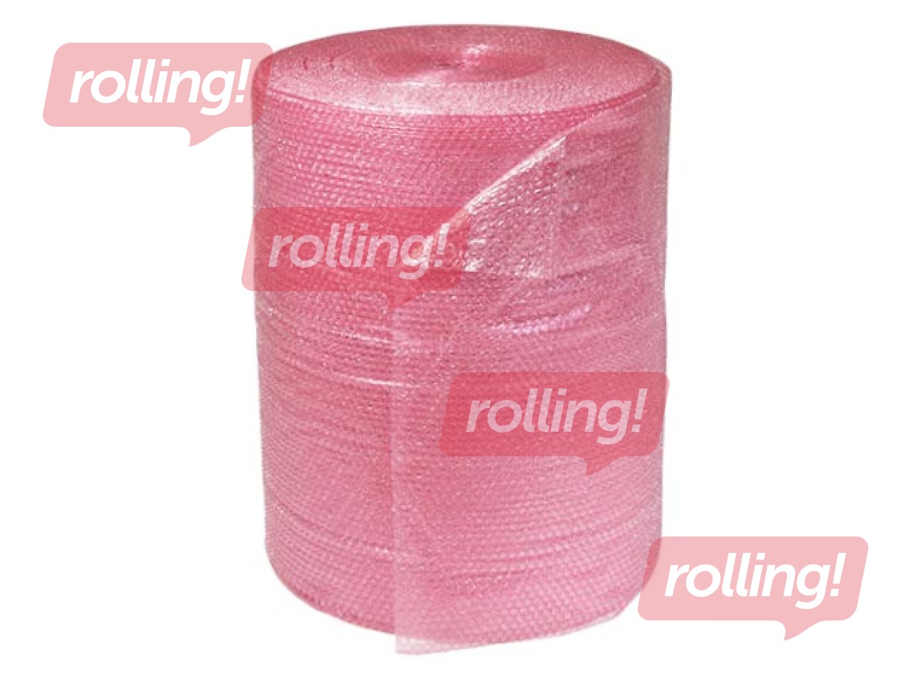 Plēve ar burbuļiem, 0,75 m x 100 m, antistatiska