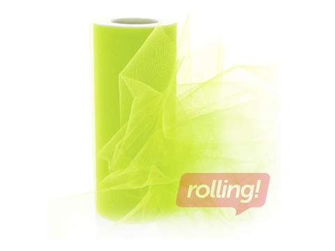 Dāvanu saiņošanas tills ruļļos, gaiši zaļš, 15cm x 9m
