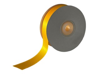 Gift ribbon 12 mm/ 25 m, satin, Egg Yellow