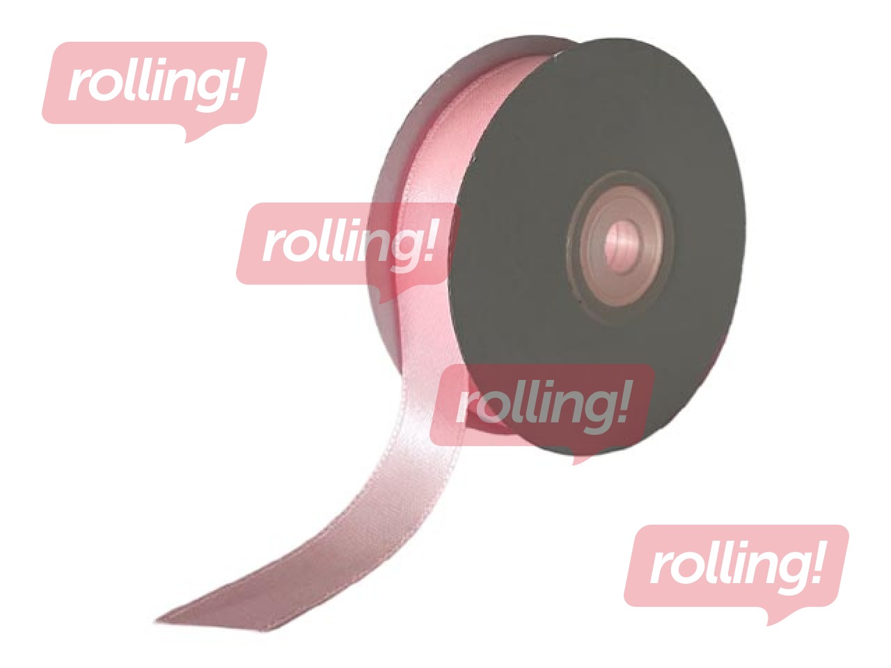 Gift ribbon 12 mm/ 25 m, satin, LightPink