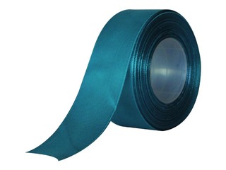 Gift wrapping ribbon, dark turquoise, 25mm/32m