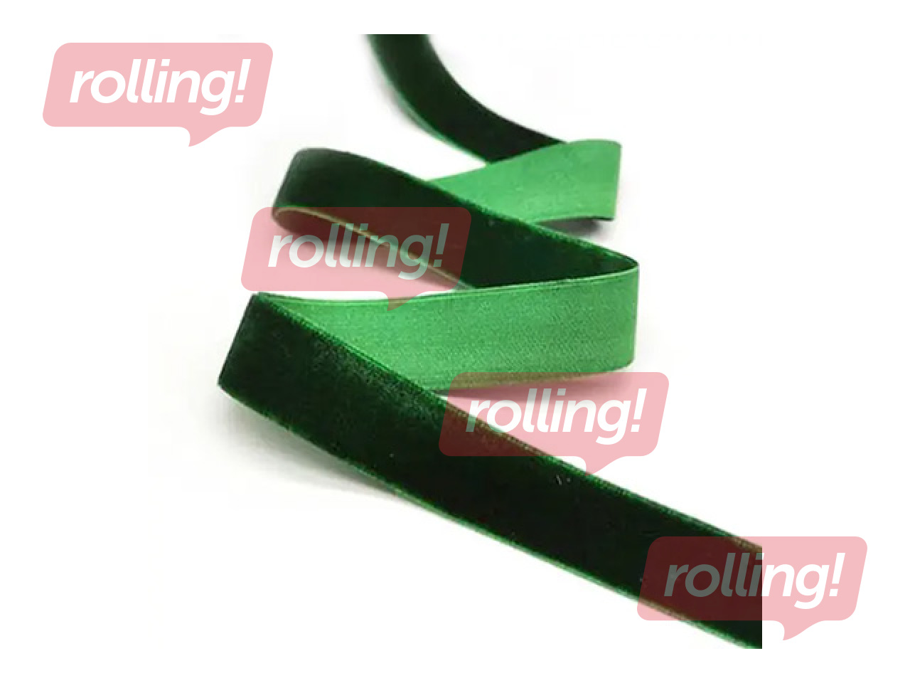 Gift wrapping ribbon 25mm/9m, Green
