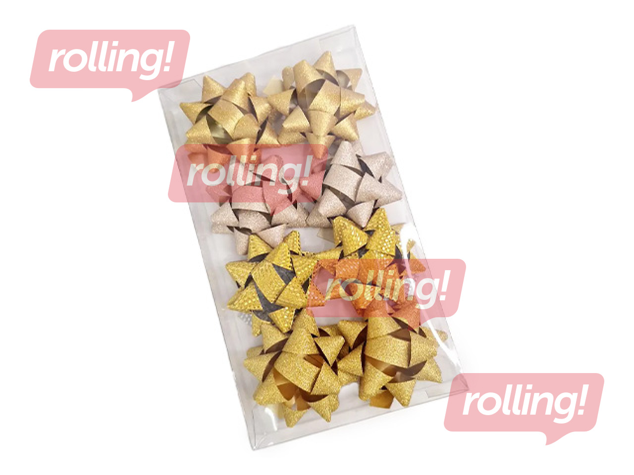 Dāvanu pušķi, 8gab., dažādas krāsas 