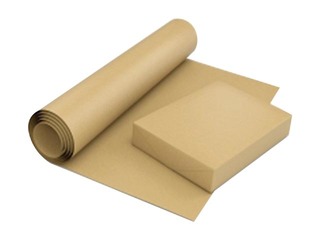 Wrapping paper 0.84m x 183m, 80g / m2, brown