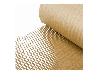 Honeycomb Wrap paper, brown, 49cm x 100m, 180 g/m2