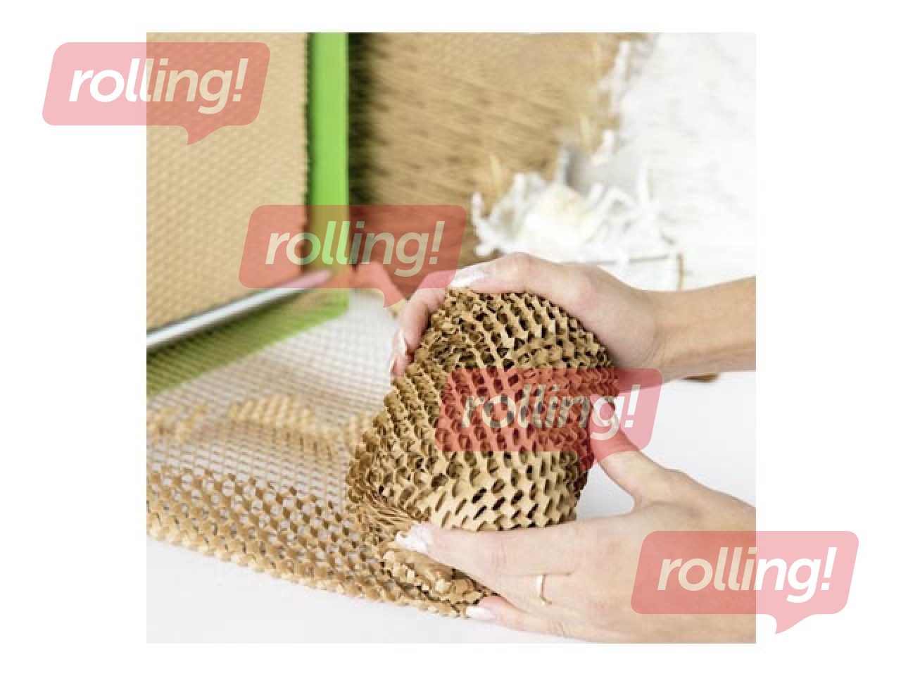 Honeycomb Wrap paper, brown, 49cm x 250m, 180 g/m2