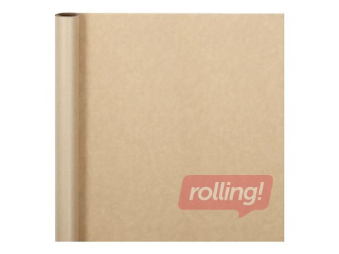 Wrapping paper, brown, 50x500cm