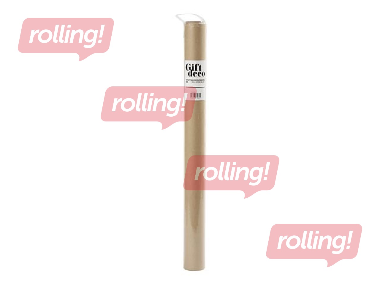 Wrapping paper, brown, 50x500cm